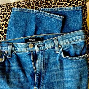 Hudson Jeans Blue Straight Denim Classic